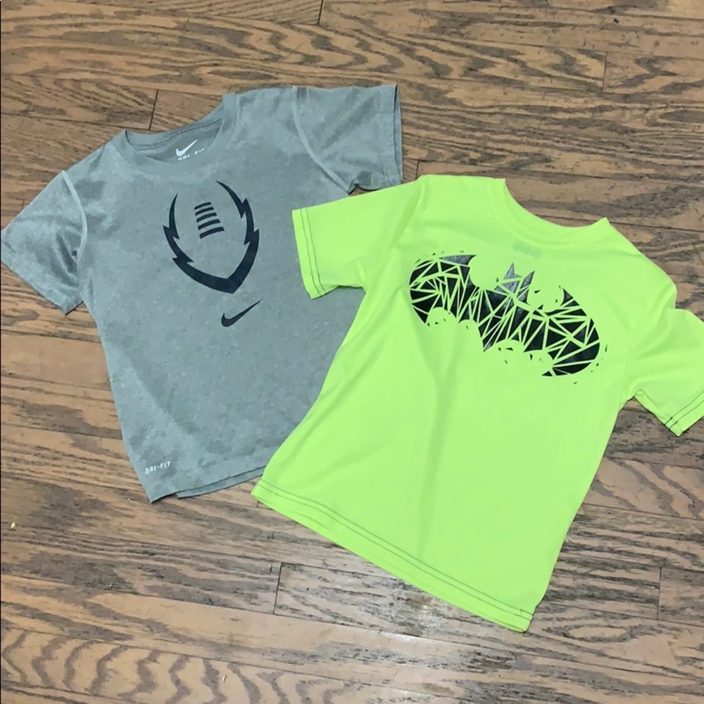Boys Size 6-7 Dri-Fit shirts